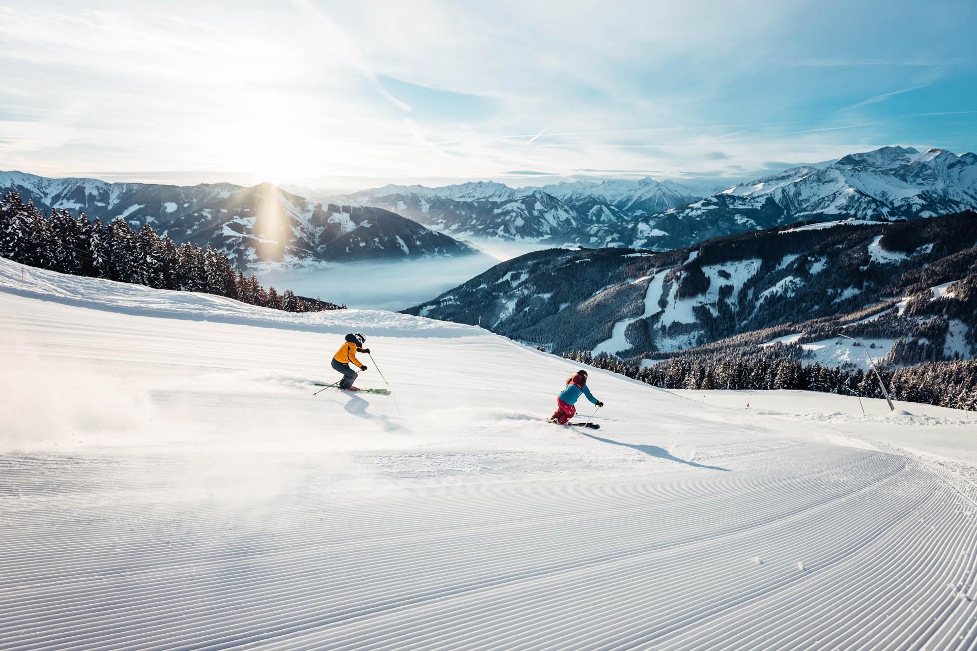 Skiing holiday in Kaprun